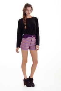 Image of "Sacred Inca" High Waist Shorts