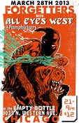 Image of Original Screen Print Show Poster - SHIPPED FREE!