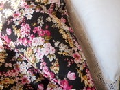 Image of Midnight Floral Single Piped Edge Eiderdown