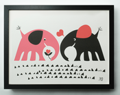 Image of "Elephant love"