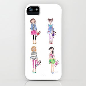 Image of Society 6 Dolls iPhone Case
