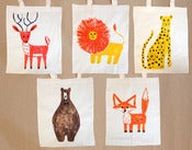 Image of animal tote bag