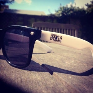 Image of Two Tone Black/White Wayfarers