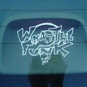 Image of What The Funk Window Decal
