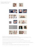 Image of Peahead Prints: Plain Jane 10x10 Album Template + FREE Album Proofing Action