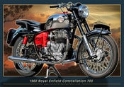Image of 1960_Royal_Enfield_Constellation_700_old_motorcycle_poster
