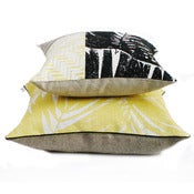 Image of pair of sherbet sunroom cushions