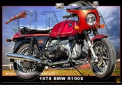 Image of 1978 BMW R100s_motorcycle_poster_print_art