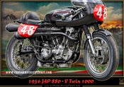 Image of Jap_880_motorcycle_poster_print_art_cafe_racer
