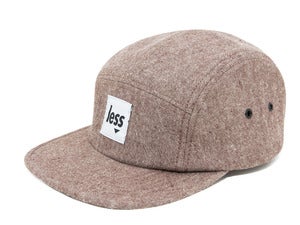 Image of LESS - Square Logo Camp Cap(Brown)
