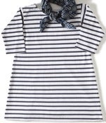 Image of sadie stripe-charcoal