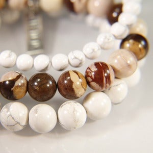 Image of NEW STACKS!    Set of 3 bracelets to stack with other JK pieces - Jasper