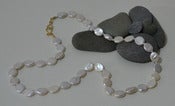 Image of White Oval Pearls