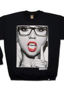 Image of Say Ahh Crewneck - Black
