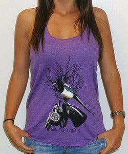 Image of Girls | 357 Mag Pie | Eco Blend Tank Top | Eco Purple