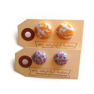Image of Spring Button Earrings