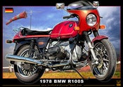 Image of 1978_BMW_R100S_motorcycle_print_poster_art