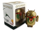 Image of Gold Lucky Cat Android Close Eye - Shane Jessup