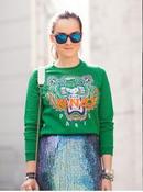Image of Tiger Embroidery Jumper