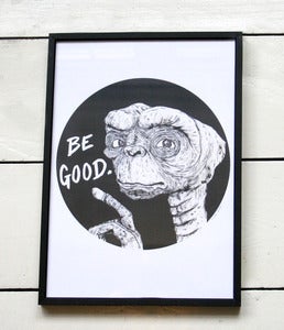 Image of 'Be Good' A4 Print