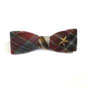 Image of plaid bow tie