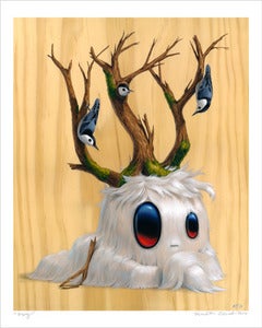 Image of "Oog" giclee print