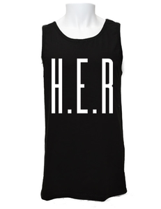 Image of Hearing Every Rhyme Tanktop Black