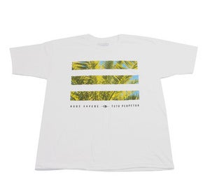 Image of Palm Bars Tee in White