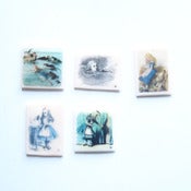 Image of Sale Lot 316: 5 x Alice in Wonderland Pendants