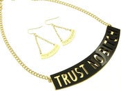 Image of Trust No Bitch Necklace