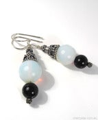 Image of Sterling Opalite Earrings 