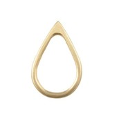 Image of pear ring 14k