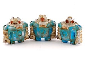 Image of ToyCon Blue/Silver Mk2 Maintenance Sprogs - Edition of 2 Each