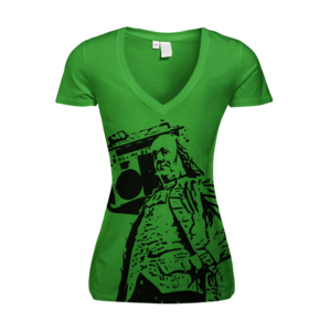 Image of Women's Ben Jammin' - Deep V (Kelly Green)
