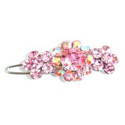 Image of Row of Flowers Hair Clip