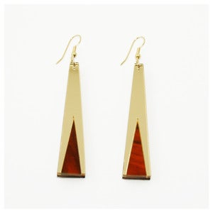 Image of Tassel Earrings - Gold & Silver