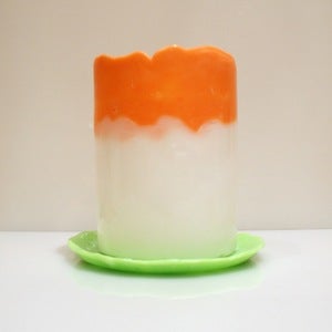 Image of Dale Hardiman planter in orange and green