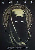 Image of SWANS - London - Silkscreen Poster