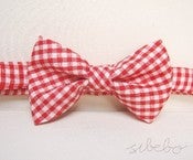 Image of Red Gingham Bowtie (IDR 65,000)