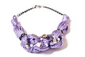 Image of Purple Lace Necklace