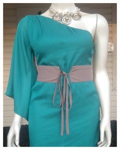 Image of JADE ONE SHOULDER
