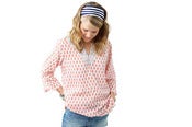 Image of classic kurta - booti red