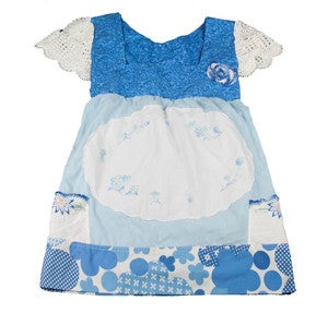 Image of Blue Xlarge vintage top ladies 14 to 16 