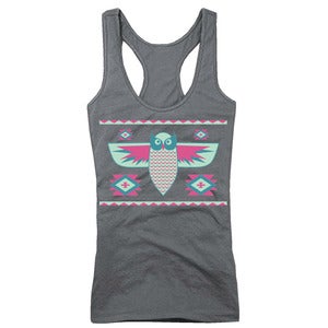 Image of Navajo Owl Racer Back Tank