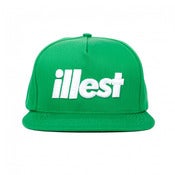 Image of ILLEST BOLD Embroided Snap-Back Cap - Kelly Green