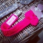 Image of Accroche Sucette en Tricot LISETTE plusieurs coloris