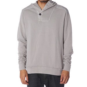 Image of BUTTON HOOD | GREY