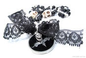 Image of Skull Flourish Necklace