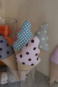 Image of doudou pouët cornet de glace * plusieurs coloris