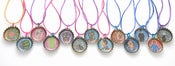 Image of magical Mexican bottlecap pendants
